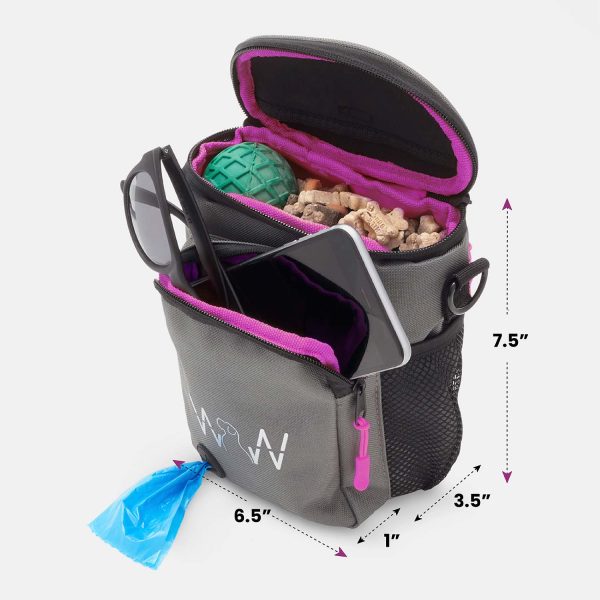 Sac portable entrainement de chien sac de poche aliments pochette