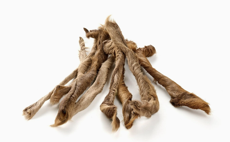 Peau de chevreuil avec poils 250g