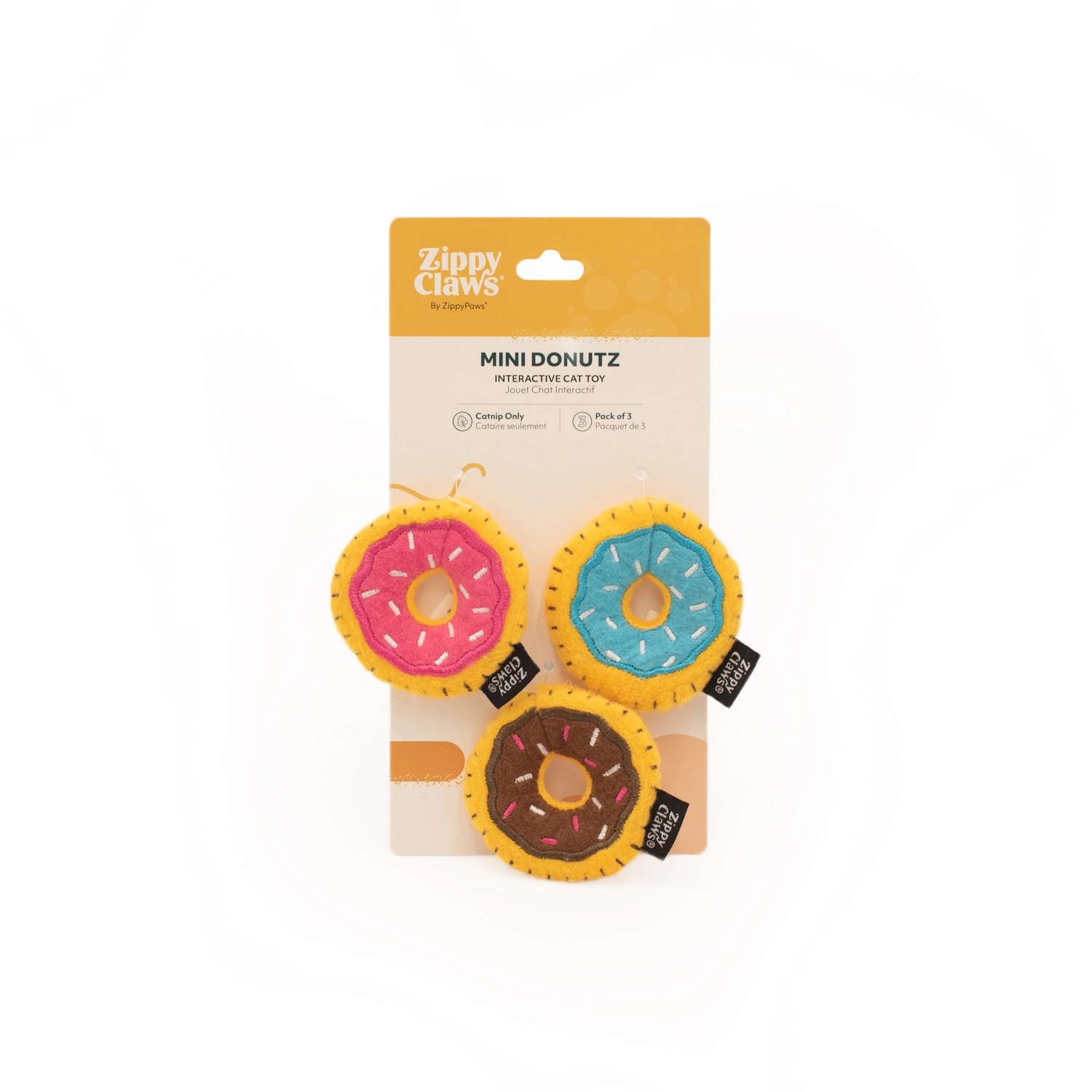ZippyClaws Jouets Donuts pour Chats